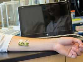 Flexible Wearable Electronic Skin Patch Offers New Way to Monitor Alcohol Levels