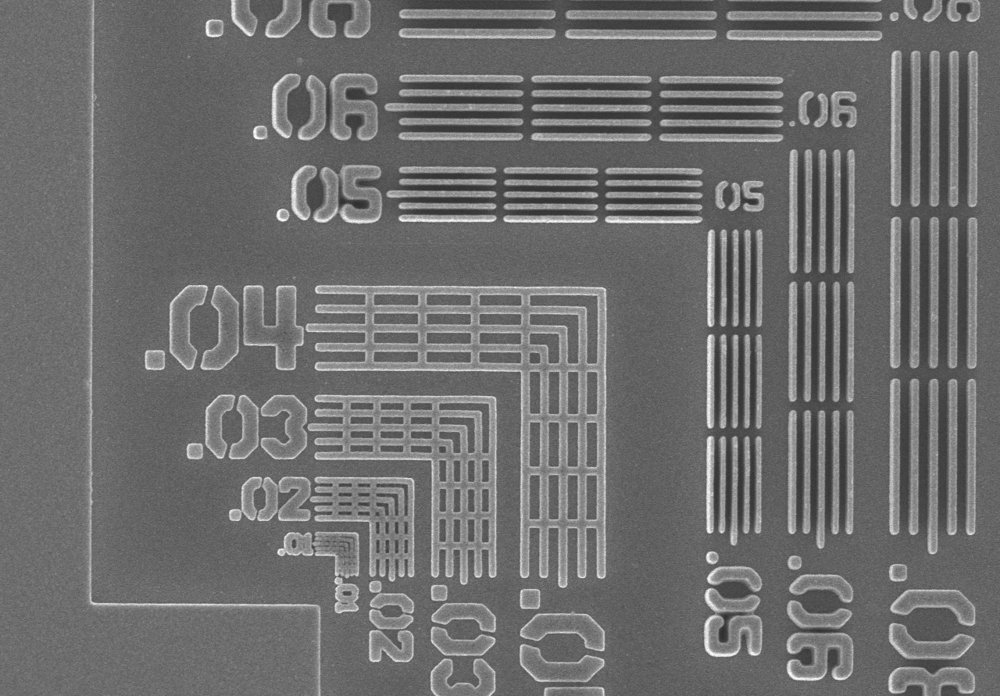 Hybrid Ultra-High Resolution X-ray Sample (10 nm)