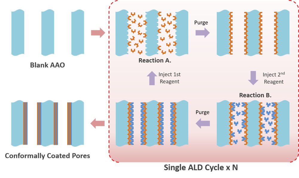 AAO-ALD Nanocomposites