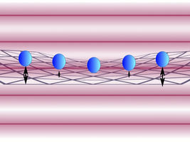 NIST physicists 'flash-freeze' crystal of 150 ions