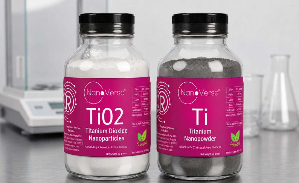 Titanium & Titanium Oxide Nano Powder