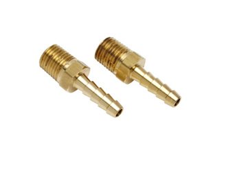 1/4" male NPT to 1/8" (3 mm)