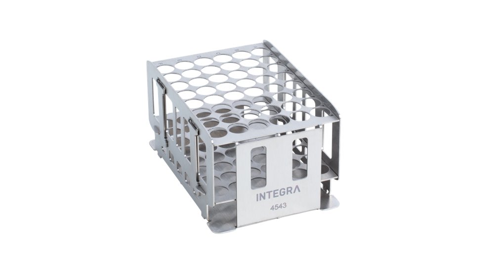 Rack for 5 ml test tubes (12x75 mm type), 6x8 tubes