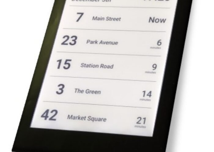 Front Light Guide for E-Paper Displays