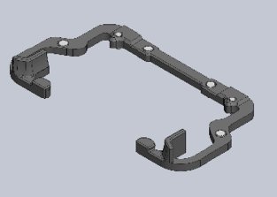 Fluidics stage retention clip