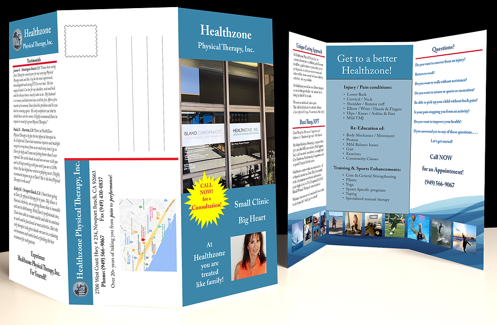 2020 rev HealthZone trifold Brochure