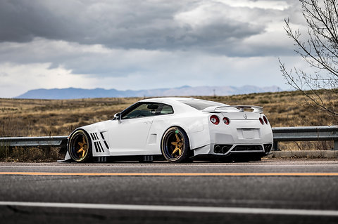 Nissan Gtr R35 Ichiban Wide Body Aero Kit Vad Design