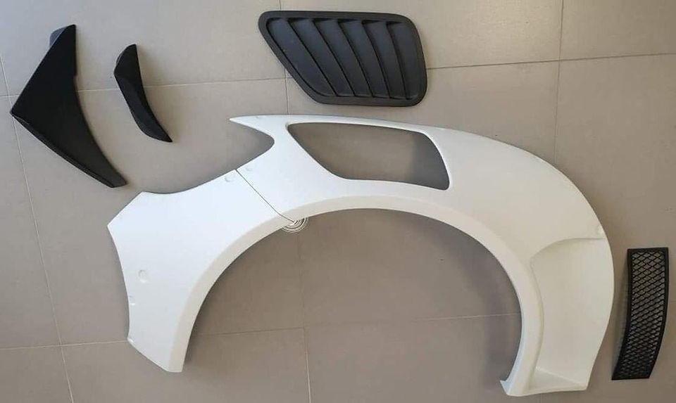 Mercedes GT Wide Body Aero Kit