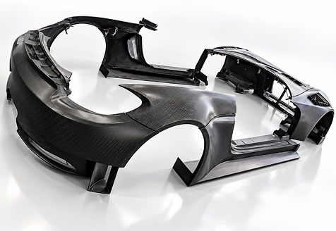 Disassembled Carbon Fibre Widebody Kit.jpg