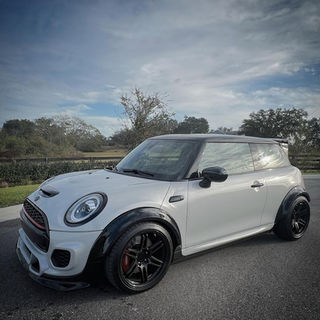 Mini F56 JCW Flared Wheel Arches