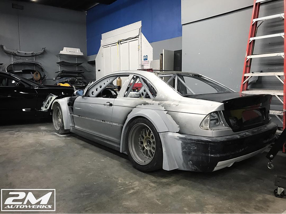 BMW E46 M3 WIDE BODY GTR V10