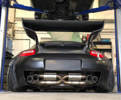 Old and New Porsche 997 Slant Nose