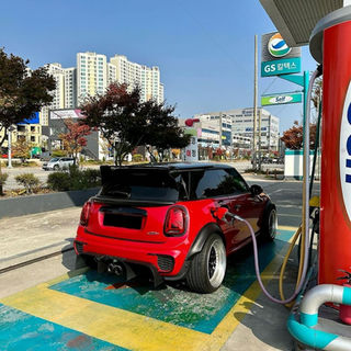 Mini F56 JCW Flared Wheel Arches