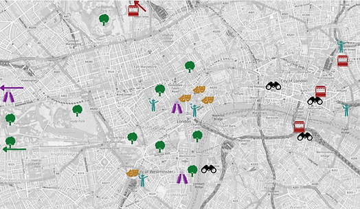 Karte: London City Centre Must Dos