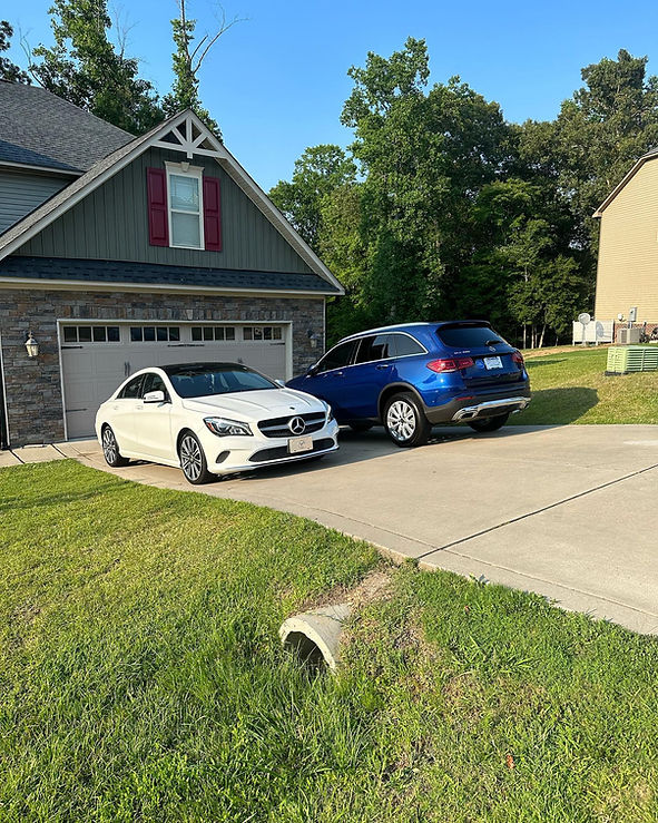 Two Mercedes fully detailed!