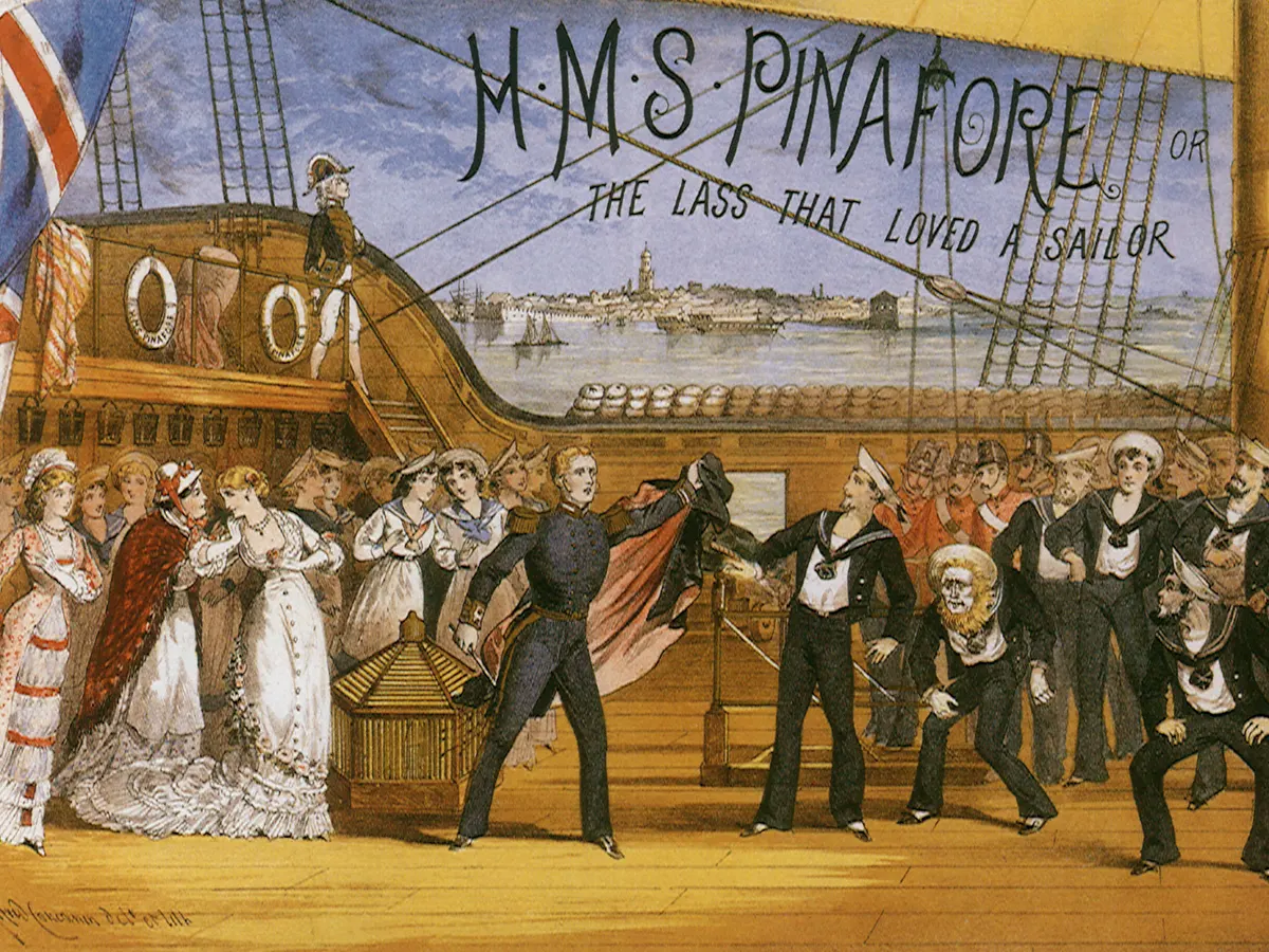 Opening night performance - HMS Pinafore