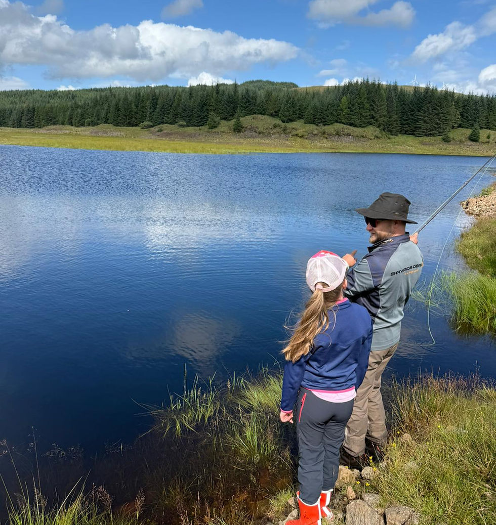 fly fishing guide oban argyll tuition trout glencoe