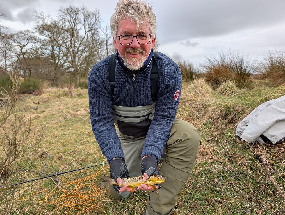 guided fishing orchy oban glencoe gillie ghillie tuition casting fly fishing brown trout
