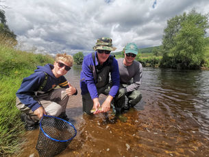 brown trout salmon glencoe guided fly fishing lure spinning oban tuition