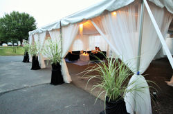 PA Wedding Tent Camouflaged Tent Weights.JPG