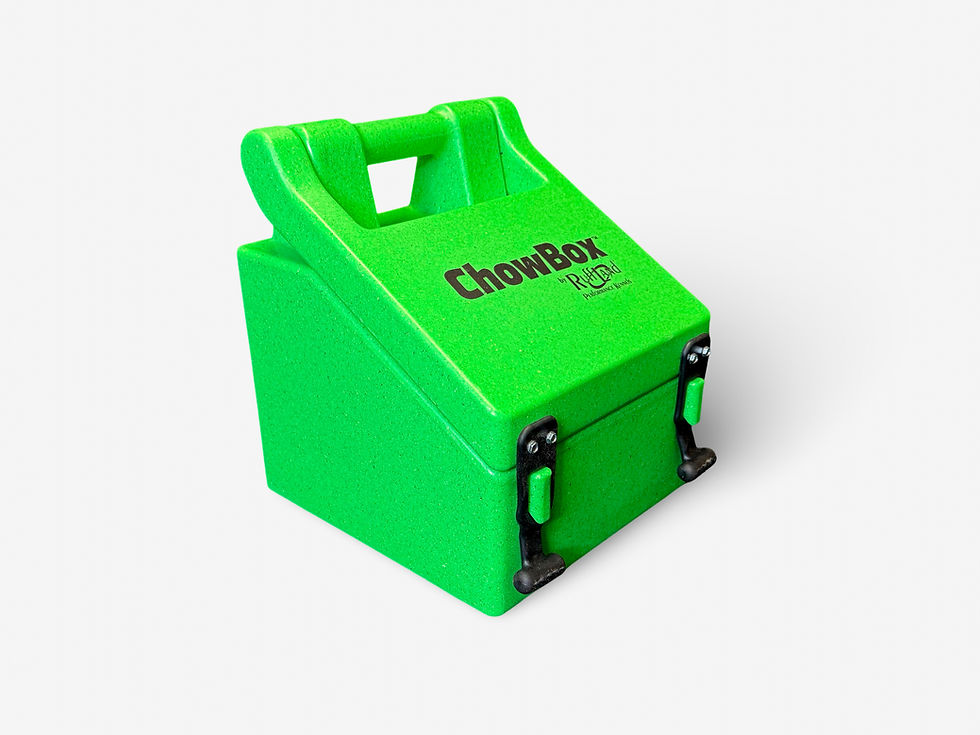 Ruffland Chow Box & Chow Box Mini - Ruffland Kennels & Accessories