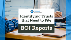 Identifying Trusts That Need to File BOI Reports