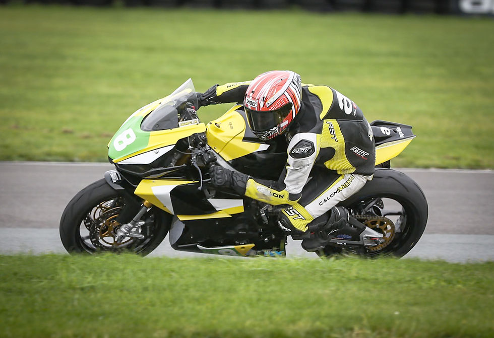 Mike at the Wirral 100 MC Anglesey Grand.