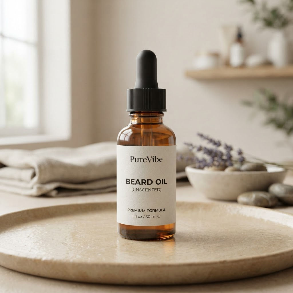 PureVibe Beard Oil (Unscented)