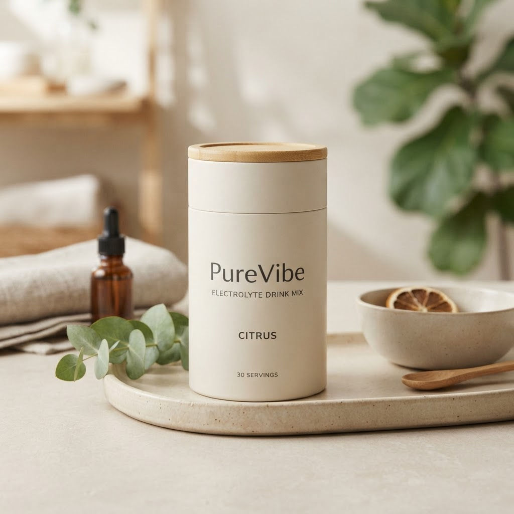 PureVibe Electrolyte Drink Mix (Citrus)