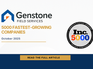 Genstone Field Services Named to 2025 Inc. 5000 List of Fastest-Growing Private Companies