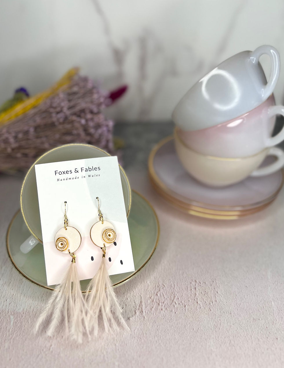 Thumbnail: Handmade Francesca Bridgerton earrings