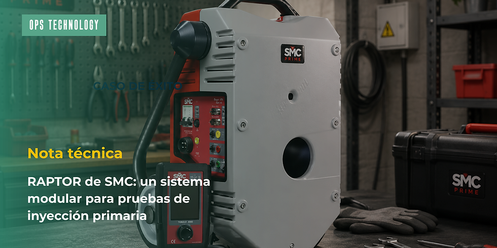 RAPTOR de SMC: un sistema modular para pruebas de inyección primaria