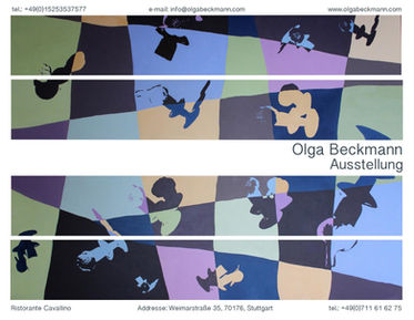 Ausstellung Restaurant Cavalino Stuttgart                                   05.2012-07.2012