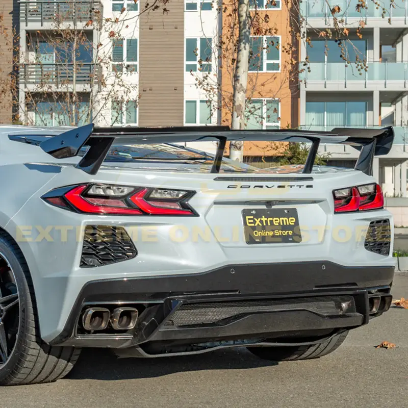 Thumbnail: Chevrolet Corvette C8 Extended Rear Trunk Spoiler High Wing