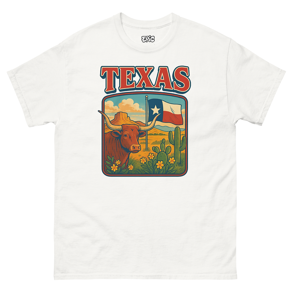 TEXAS Unisex classic tee