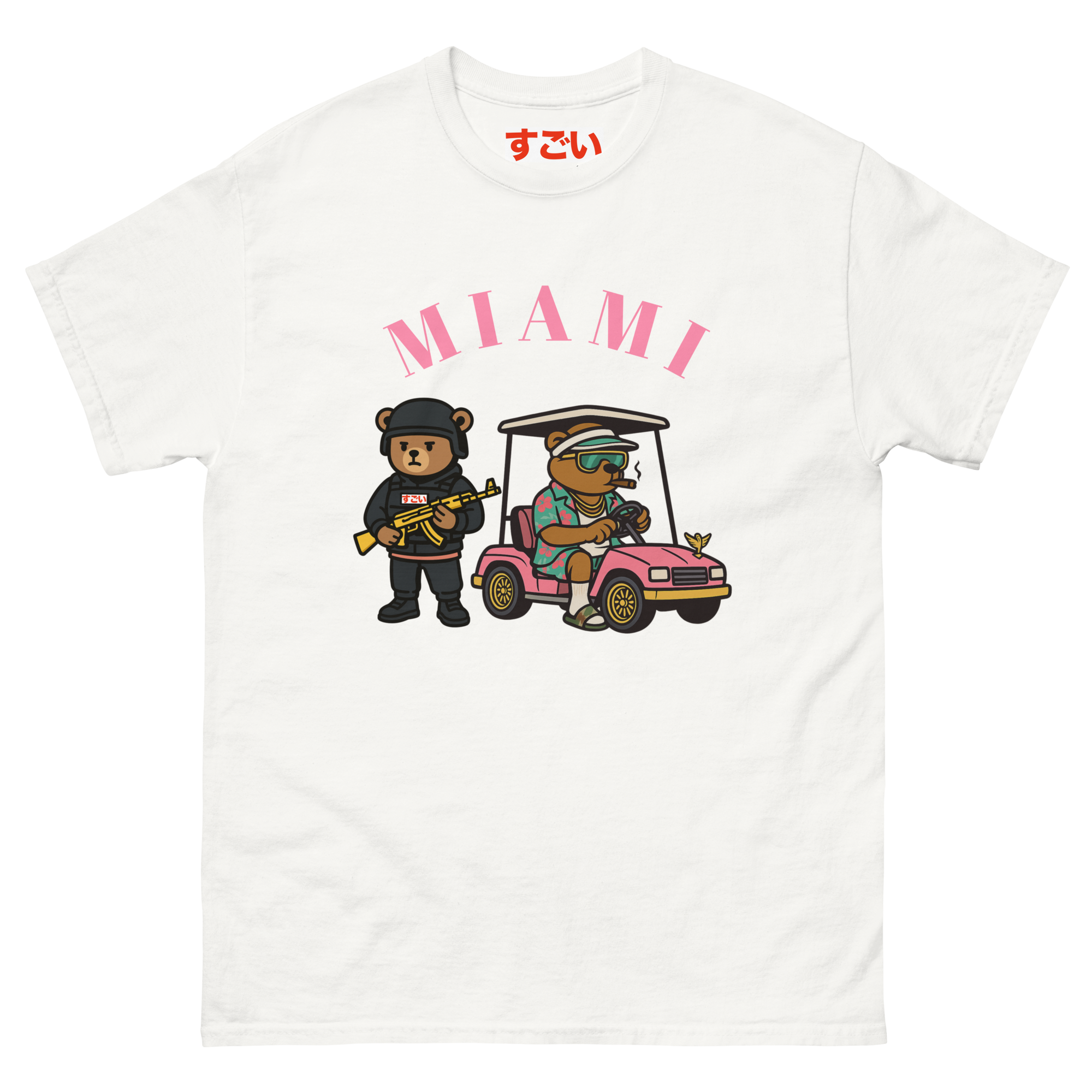 MIAMI BEAR Unisex classic tee