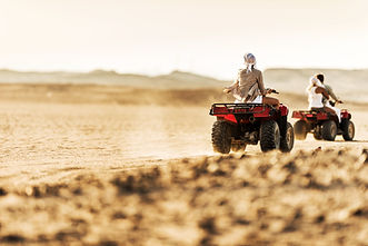 ATVs in Desert