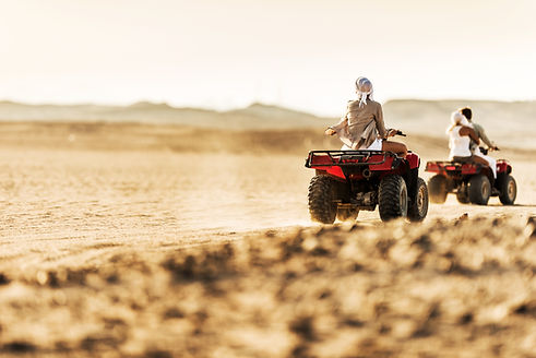 ATVs in Desert