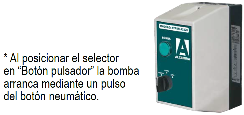 Arrancador ALTAMIRA para bombas WIPER3