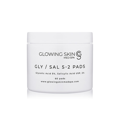 Glycolic/Salicylic Acid Pads Glowing Skin