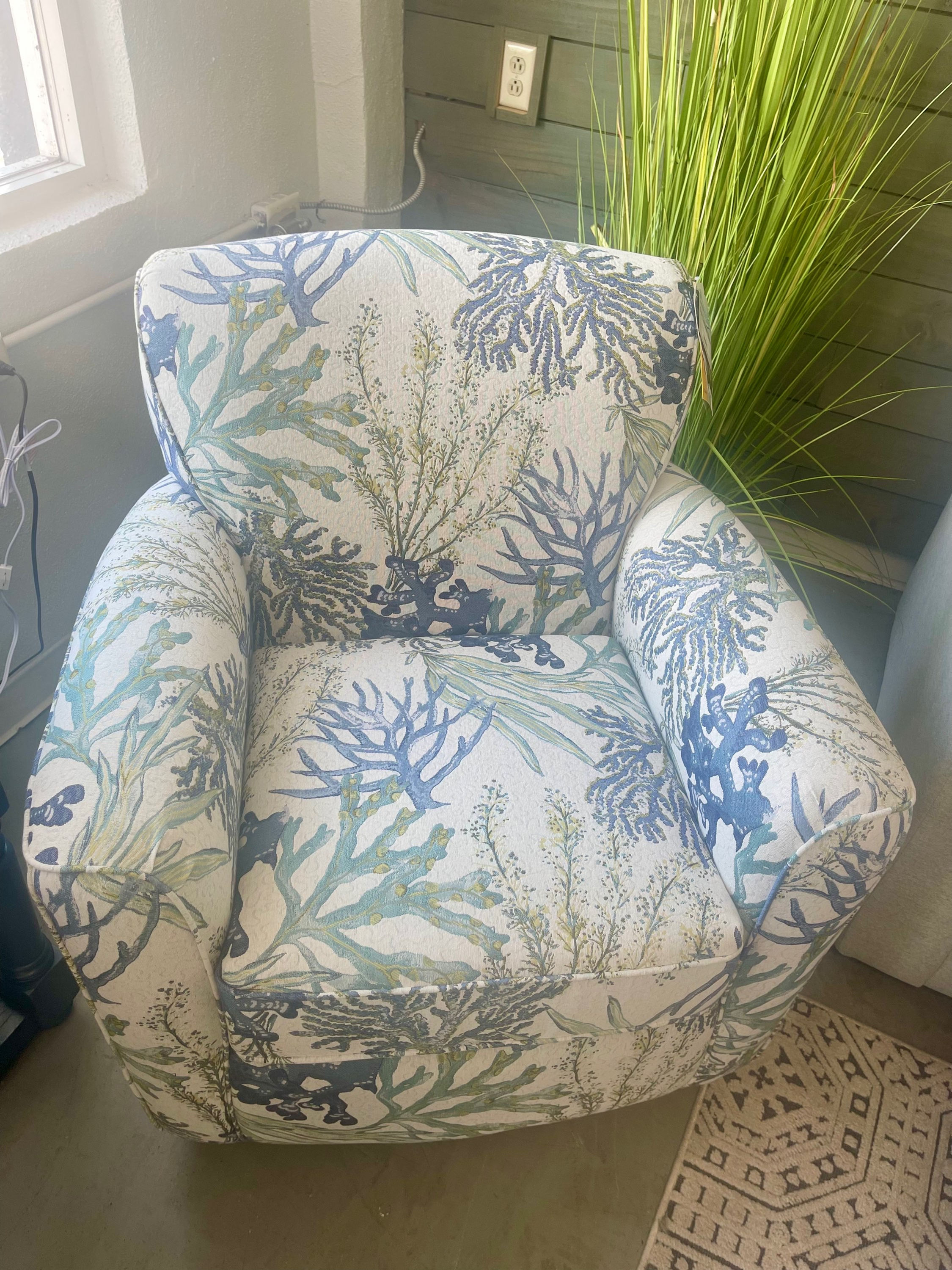 Kaylee Swivel Glider- Oceanside 31092