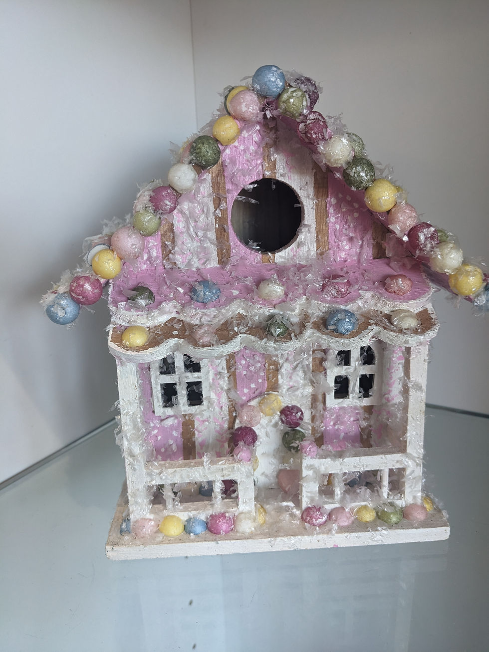Maison pastel en bois