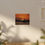 Thumbnail: Crab Boat in the Sunset on the Bay Color Matte Canvas Stretched