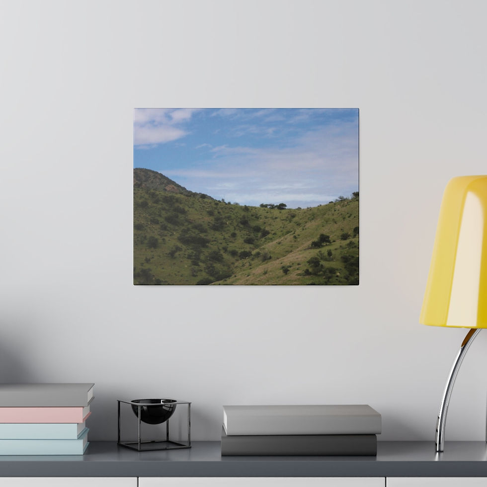 Thumbnail: Arizona Hills in the Summer Color Matte Canvas Stretched