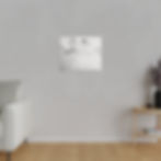Thumbnail: Black & White Fairy Wings and a Tutu Matte Canvas Stretched