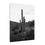 Thumbnail: Black & White Saguaro Cactus Matte Canvas Ready to Hang Desert Wall Art