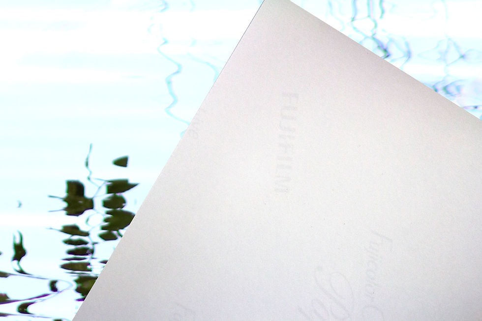 Thumbnail: Tree Branch Reflecting in the River Water Color Photographic Print Wall Art