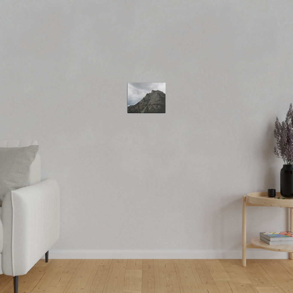Thumbnail: Absaroka-Beartooth Mountains Color Matte Canvas