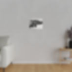 Thumbnail: Black &  White Coffee Beans Scattered on an Old Table Matte Canvas Stretched