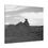 Thumbnail: Black & White Mexican Hat Rock Formation in Utah Matte Canvas